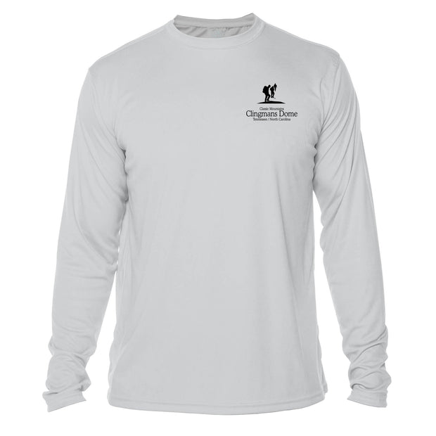 Clingmans Dome Classic Mountain Long Sleeve Microfiber Men's T-Shirt