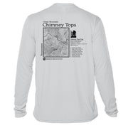 Chimney Tops Classic Mountain Long Sleeve Microfiber Men's T-Shirt