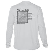 Wayah Bald Classic Mountain Long Sleeve Microfiber Men's T-Shirt