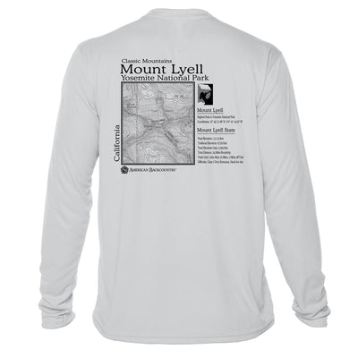 Mount Lyell Classic Mountain Long Sleeve Microfiber Men's T-Shirt