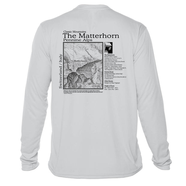 Matterhorn Classic Mountain Long Sleeve Men's Microfiber Men's T-Shirt