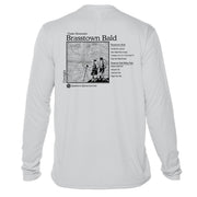 Brasstown Bald Classic Mountain Long Sleeve Microfiber Men's T-Shirt