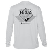 Texas Diamond Topo Long Sleeve Microfiber Men's T-Shirt