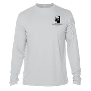 Mount Rainier Trails Diamond Topo Long Sleeve Microfiber Men's T-Shirt