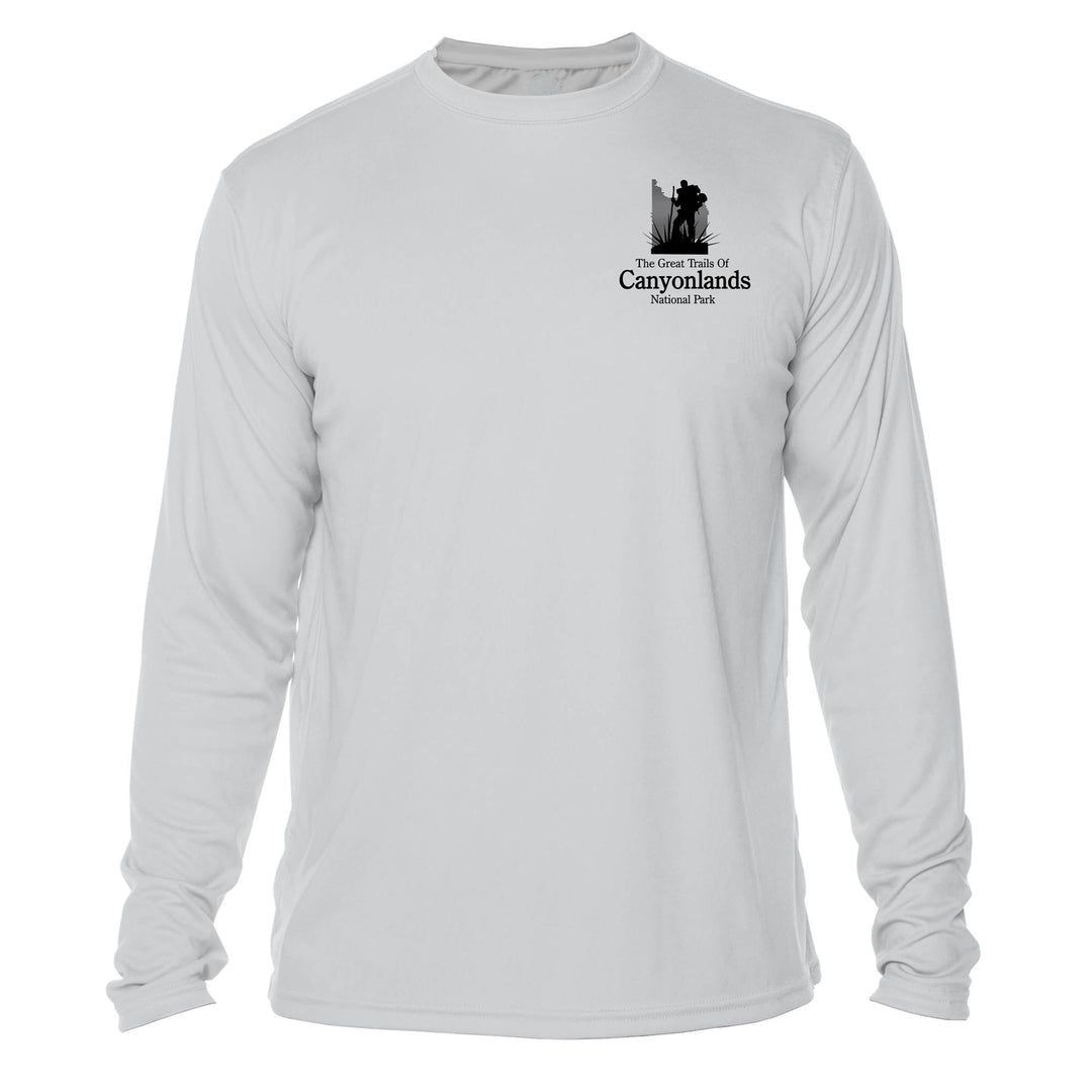 Canyonlands Great Trails Long Sleeve Microfiber Men's T