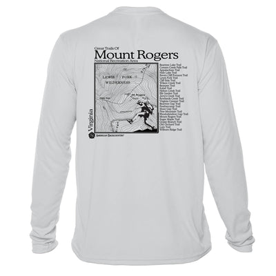 Mount Rogers Great Trails Long Sleeve Microfiber Men's T-Shirt