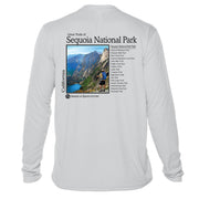 Sequoia National Park Great Trails Long Sleeve Microfiber Men's T-Shirt
