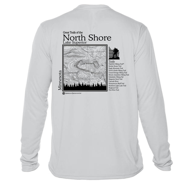 Great Trails North Shore Long Sleeve Microfiber Men's T-Shirt