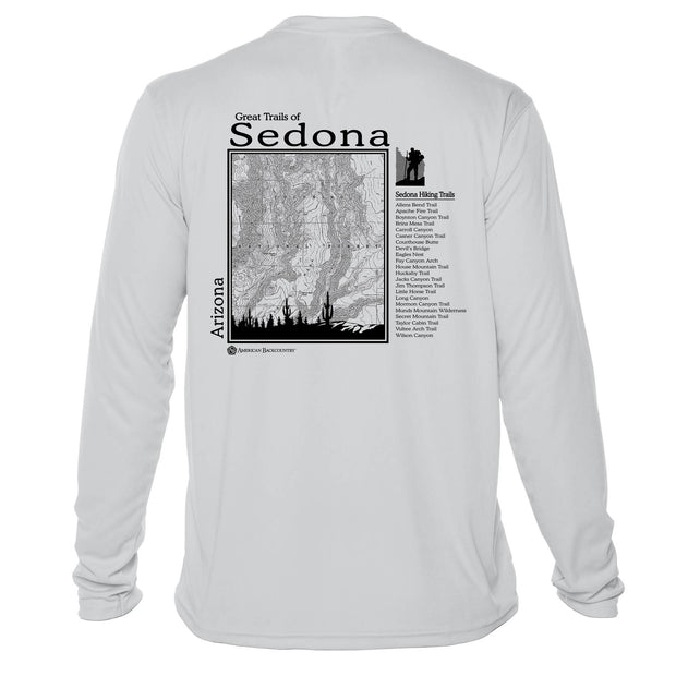 Sedona Great Trails Long Sleeve Microfiber Men's T-Shirt