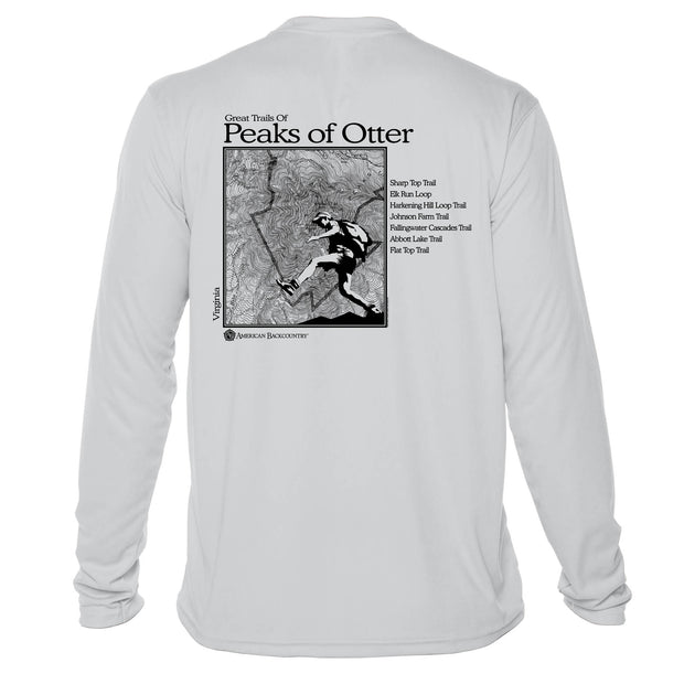 Peaks of Otter Great Trails Long Sleeve Microfiber Men's T-Shirt