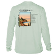 Pictured Rocks Classic Backcountry Long Sleeve Microfiber Men's T-Shirt