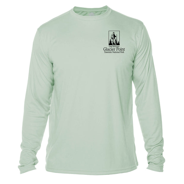 Glacier Point National Park Classic Backcountry Long Sleeve Microfiber Men's T-Shirt