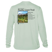 Pacific Crest Trail Classic Backcountry Long Sleeve Microfiber Men's T-Shirt
