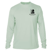 Blood Mountain Classic Mountain Long Sleeve Microfiber Men's T-Shirt