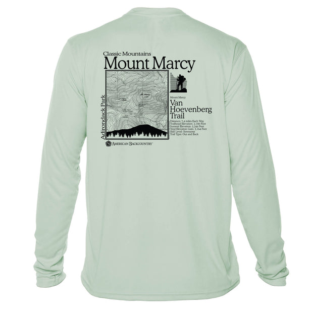 Mount Marcy Classic Mountain Long Sleeve Microfiber Men's T-Shirt