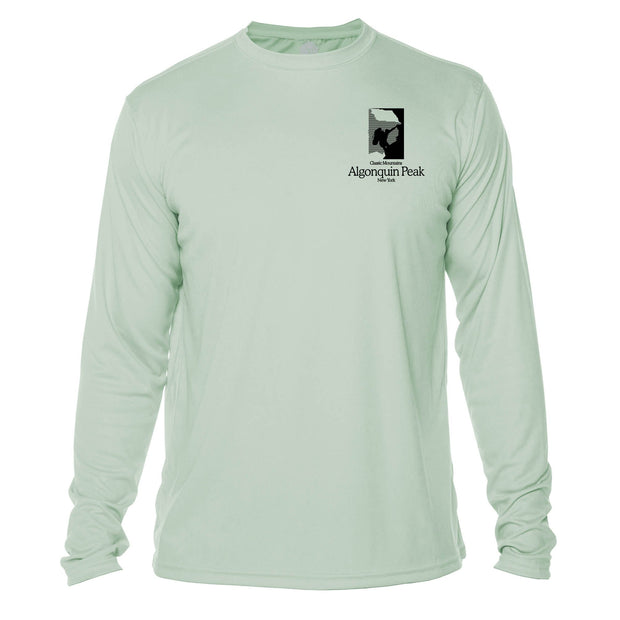 Algonquin Peak Classic Mountain Long Sleeve Microfiber Men's T-Shirt