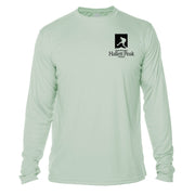 Hallett Peak Classic Mountain Long Sleeve Microfiber Men's T-Shirt