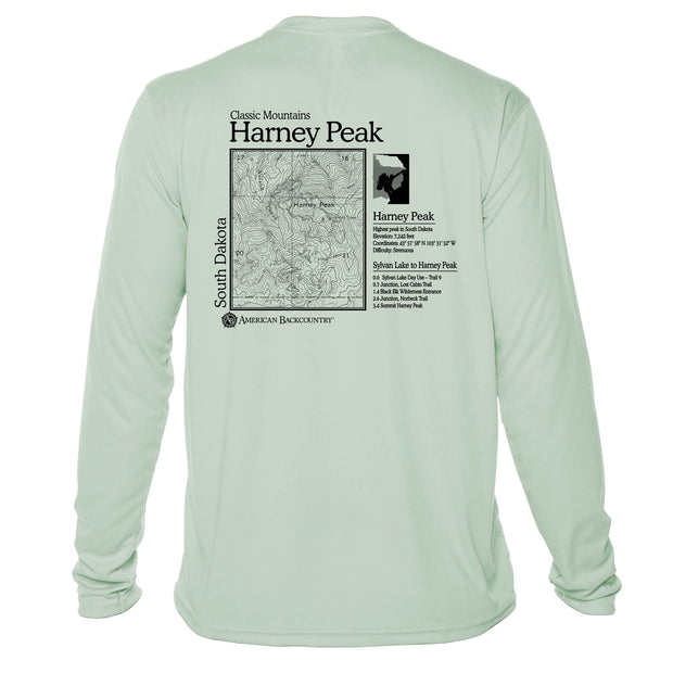 Harney Peak Classic Mountain Long Sleeve Microfiber Men's T-Shirt