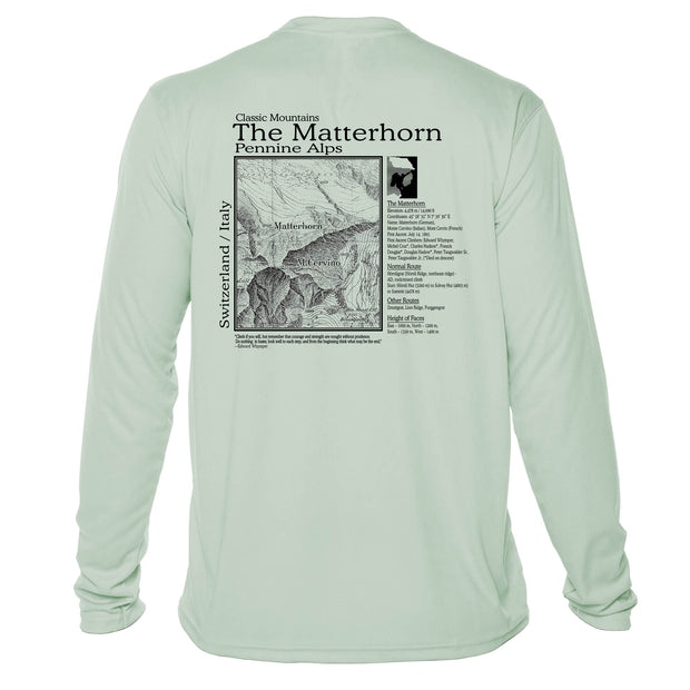 Matterhorn Classic Mountain Long Sleeve Men's Microfiber Men's T-Shirt