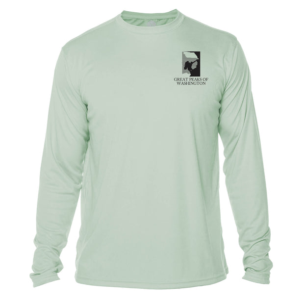 Washington Diamond Topo Long Sleeve Microfiber Men's T-Shirt
