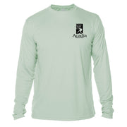 Acadia National Park Great Trails Long Sleeve Microfiber Men's T-Shirt