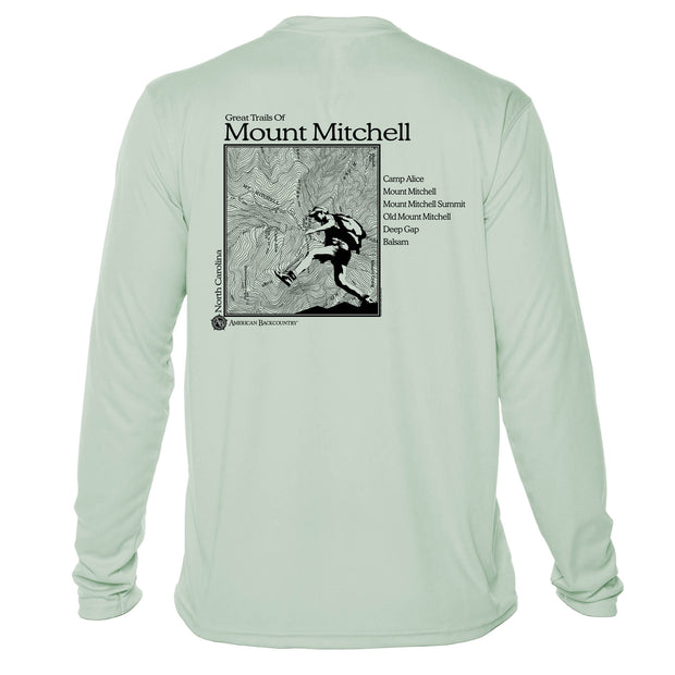 Mount Mitchell Great Trails Long Sleeve Microfiber Men's T-Shirt