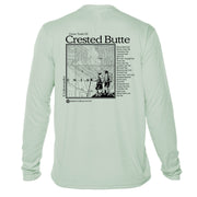 Crested Butte Great Trails Long Sleeve Microfiber Men's T-Shirt