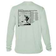 Rocky Mountain National Park Great Trails Long Sleeve Microfiber Men's T-Shirt