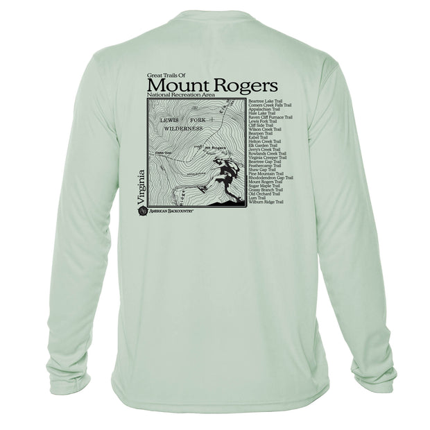 Mount Rogers Great Trails Long Sleeve Microfiber Men's T-Shirt