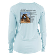 Arches National Park Classic Backcountry Long Sleeve Microfiber Women's T-Shirt