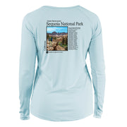 Sequoia National Park Classic Backcountry Long Sleeve Microfiber Women's T-Shirt