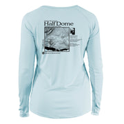 Half Dome Classic Mountain Long Sleeve Microfiber Women's T-Shirt