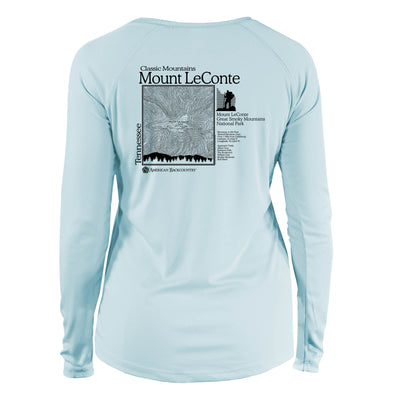 Mount Leconte Classic Mountain Long Sleeve Microfiber Women's T-Shirt