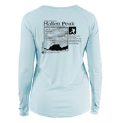 Hallett Peak Classic Mountain Long Sleeve Microfiber Women's T-Shirt