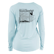 Mount Mansfield Classic Mountain Long Sleeve Microfiber Women's T-Shirt