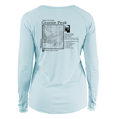 Granite Peak Classic Mountain Long Sleeve Microfiber Women's T-Shirt