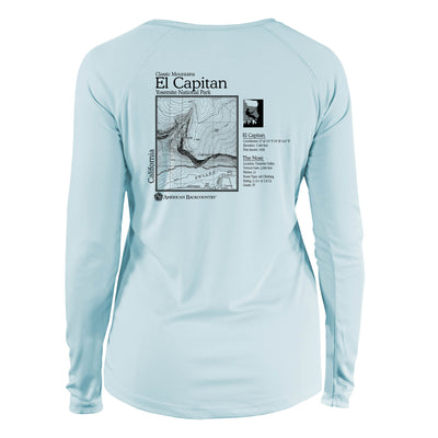 El Capitan Classic Mountain Long Sleeve Microfiber Women's T-Shirt