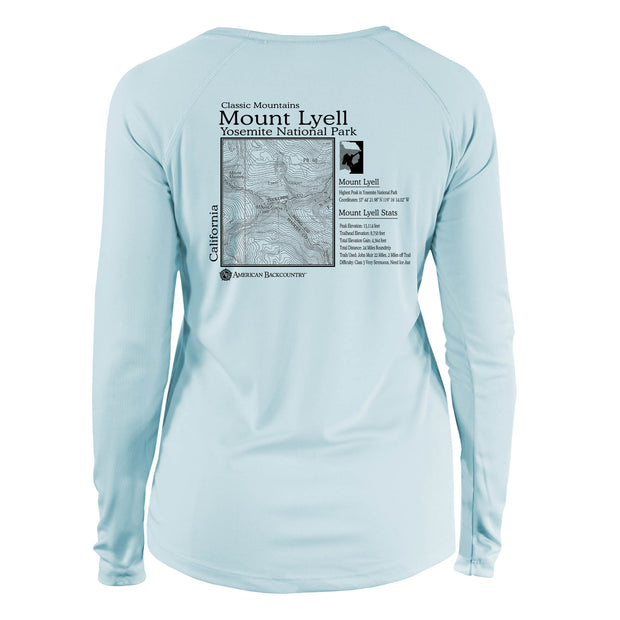 Mount Lyell Classic Mountain Long Sleeve Microfiber Women's T-Shirt
