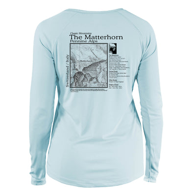 Matterhorn Classic Mountain Long Sleeve Microfiber Women's T-Shirt