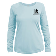 Grand Canyon National Park Diamond Topo Long Sleeve Microfiber Women's T-Shirt