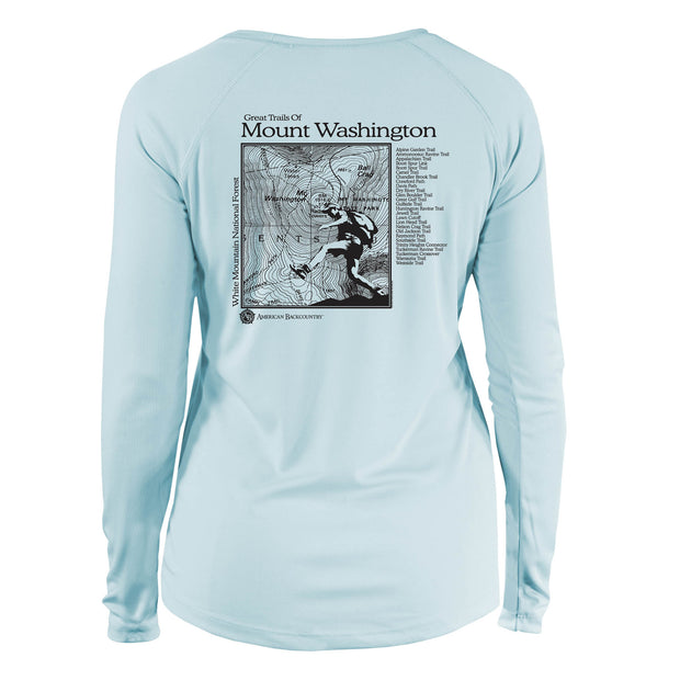 Mount Washington Great Trails Long Sleeve Microfiber Women's T-Shirt