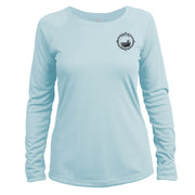 Retro Compass Joshua Tree National Park Long Sleeve Microfiber Women's T-Shirt
