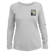 Denali National Park Vintage Destinations Long Sleeve Microfiber Women's T-Shirt