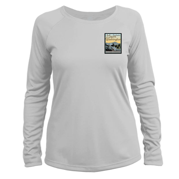Mount Washington Vintage Destinations Long Sleeve Microfiber Women's T-Shirt