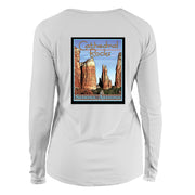 Cathedral Rocks Vintage Destinations Long Sleeve Microfiber Women's T-Shirt