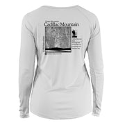 Cadillac Mountain Classic Mountain Long Sleeve Microfiber Women's T-Shirt