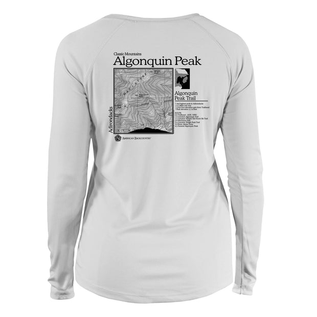 Algonquin Peak Classic Mountain Long Sleeve Microfiber Women's T-Shirt