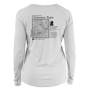 Chimney Tops Classic Mountain Long Sleeve Microfiber Women's T-Shirt