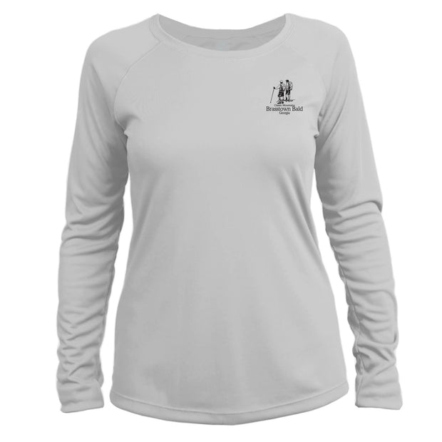 Brasstown Bald Classic Mountain Long Sleeve Microfiber Women's T-Shirt