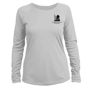 Great Smoky Mountains Diamond Topo Long Sleeve Microfiber Women's T-Shirt